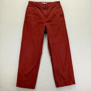 Urban Outfitters Jeans Mens 30x30*‎ Red Straight Denim Mediume Wash Cotton